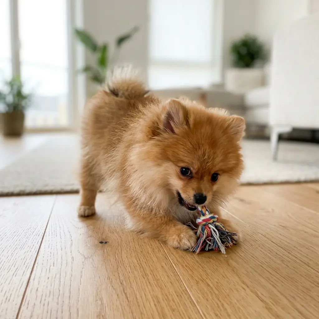 Pomerania cachorro en Colombia